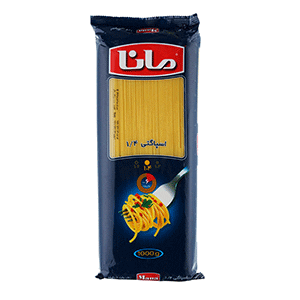 اسپاگتی 1.4 - 1000 گرمی مانا
