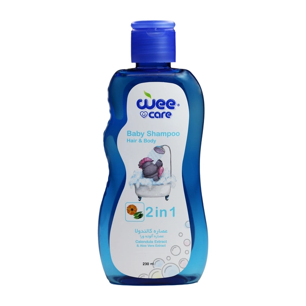 شامپو سر و بدن کودک کالندولا و آلوئه ورا wee care