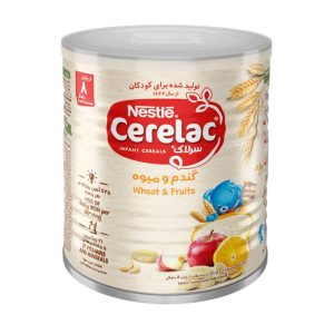 سرلاک گندم و میوه