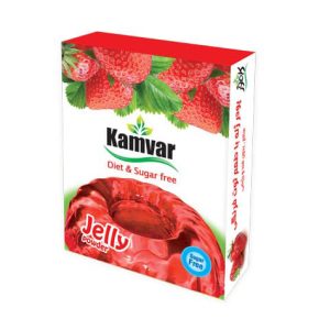 پودر ژله توت فرنگی